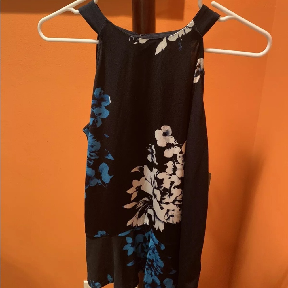 Women’s Ellen Tracy Turquise Mutli Floral Dress